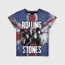 Футболка детская Rolling Stones - Great britain, цвет: 3D-принт