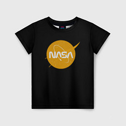 Детская футболка NASA yellow logo