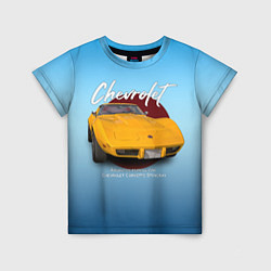 Детская футболка Американский маслкар Chevrolet Corvette