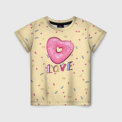 Детская футболка Пончик с любовью