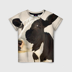 Детская футболка Настоящая корова