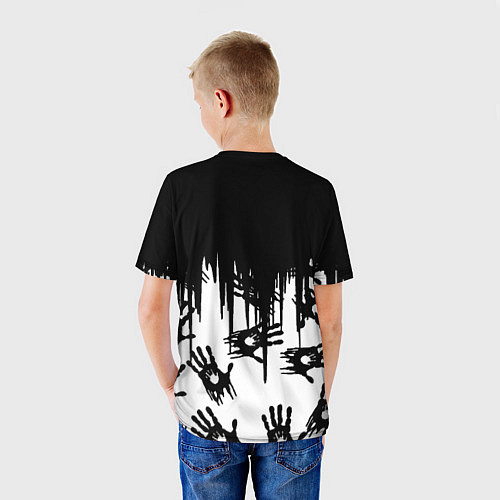 Детская футболка Death Stranding отпечатки рук / 3D-принт – фото 4