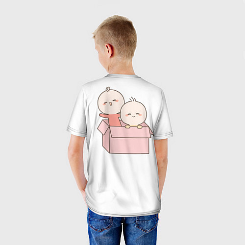 Детская футболка Chippi Twins для него / 3D-принт – фото 4