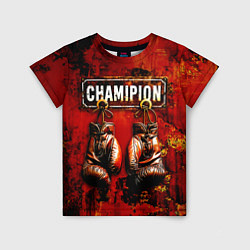 Детская футболка Champion boxing