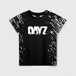 Детская футболка Dayz краски текстура