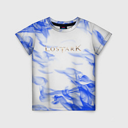 Детская футболка Lostark flame blue