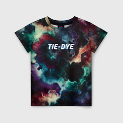 Детская футболка Tie - dye