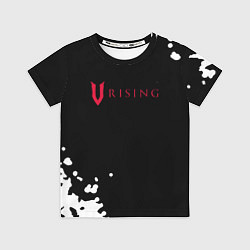 Футболка детская V Rising краски, цвет: 3D-принт