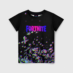 Детская футболка Fortnite game glitch