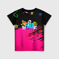 Детская футболка Fall Guys kids color