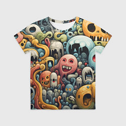 Детская футболка Странная абстракция