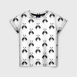Детская футболка Panda love - pattern