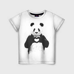 Детская футболка Panda love
