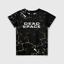 Детская футболка Dead space текстура