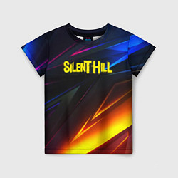 Детская футболка Silent hill stripes neon