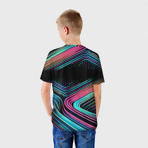 Детская футболка Counter Strike - stripes / 3D-принт – фото 4