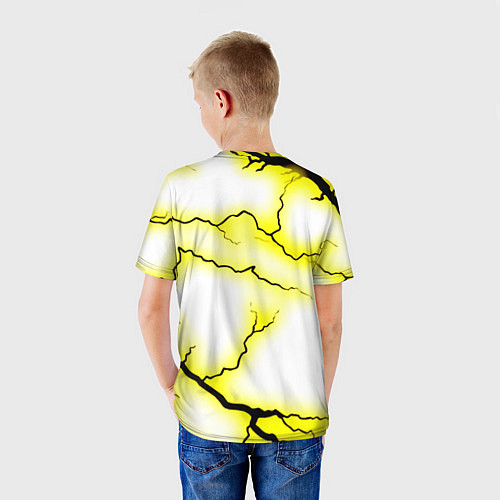 Детская футболка Half life 3 текстура / 3D-принт – фото 4