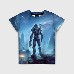 Детская футболка Mass Effect - ai art