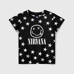 Футболка детская Nirvana stars steel, цвет: 3D-принт