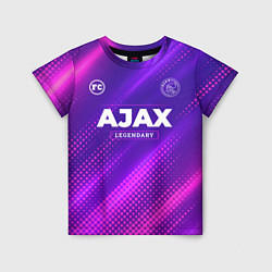 Детская футболка Ajax legendary sport grunge