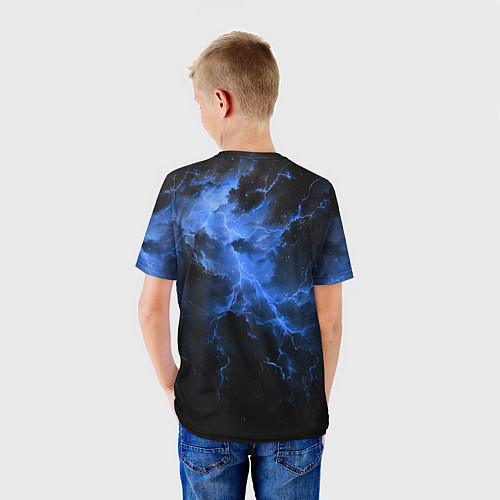 Детская футболка Юкио - Синий экзорцист / 3D-принт – фото 4