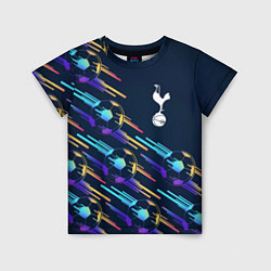 Детская футболка Tottenham градиентные мячи
