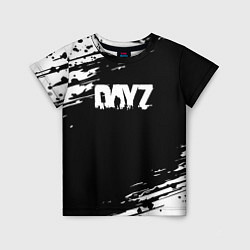 Детская футболка Dayz текстура краски
