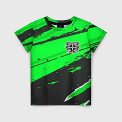 Детская футболка Bayer 04 sport green