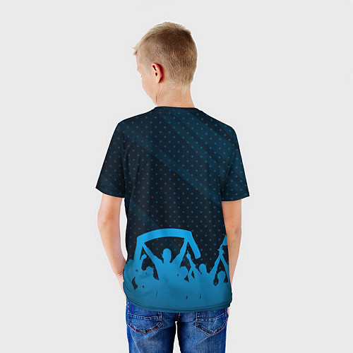 Детская футболка Sporting legendary форма фанатов / 3D-принт – фото 4