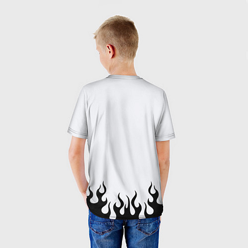 Детская футболка Чикен ган пламя / 3D-принт – фото 4