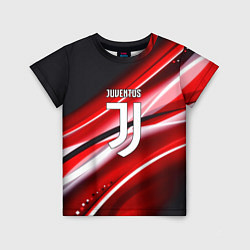 Футболка детская Juventus geometry sport line, цвет: 3D-принт