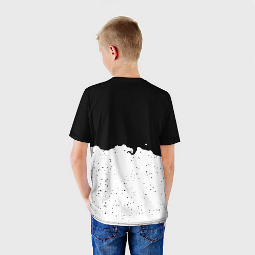 Детская футболка Fortnite тёмная ночь / 3D-принт – фото 4