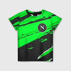Детская футболка Napoli sport green
