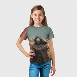 Футболка детская Абориген Арракиса, цвет: 3D-принт — фото 2