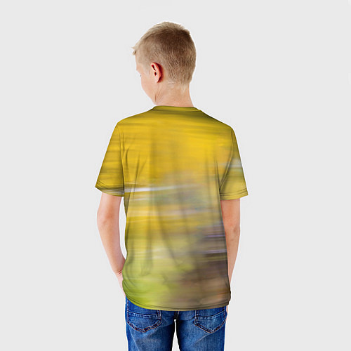 Детская футболка Крик бегущего зайца / 3D-принт – фото 4