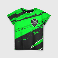 Детская футболка Roma sport green