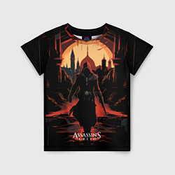 Детская футболка Assassins creed заброшенный старый город