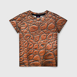 Детская футболка Змеиная шкура текстура