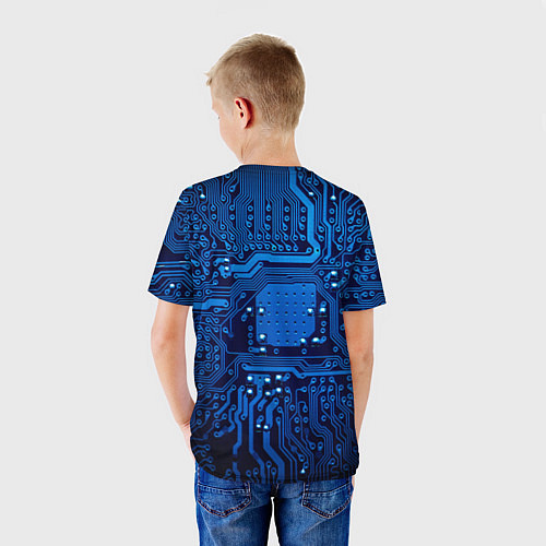 Детская футболка Текстолит / 3D-принт – фото 4