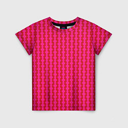 Детская футболка Паттерн из красных кругов