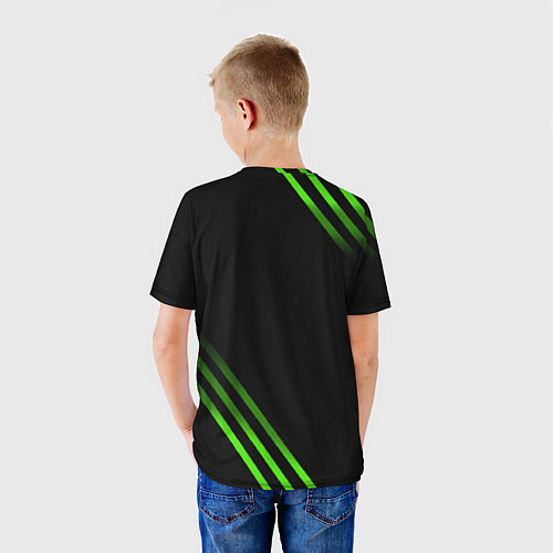 Детская футболка Брателло на скейте / 3D-принт – фото 4