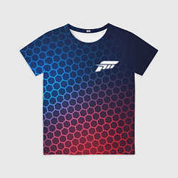 Детская футболка Forza Horizon неоновые соты