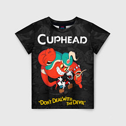 Детская футболка Cuphead - gin