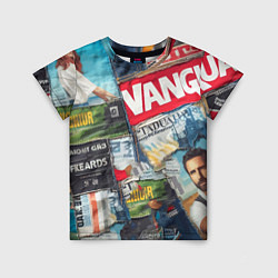 Детская футболка Vanguard collage - ai art patchwork