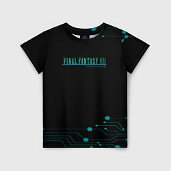 Детская футболка Final fantasy neon