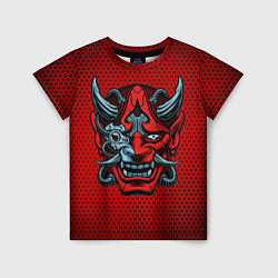 Детская футболка Киберпанк 2077 самурай colored