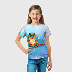 Футболка детская 9 Мая Георгиевская лента, цвет: 3D-принт — фото 2