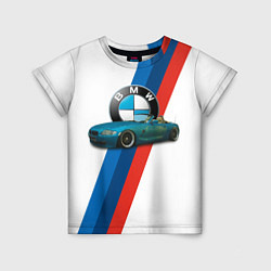 Футболка детская Немецкий родстер BMW, цвет: 3D-принт