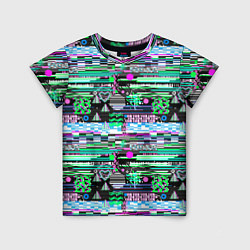 Детская футболка Abstract color pattern