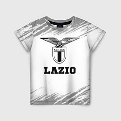 Детская футболка Lazio sport на светлом фоне